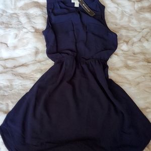 Blue Sleeveless Dress